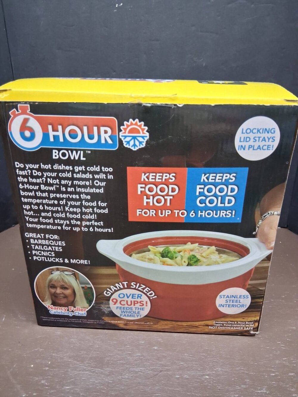 6 hour bowl as seen on TV